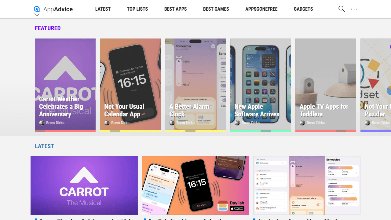 Screenshot of Is appadvice.com scam or legitimate?