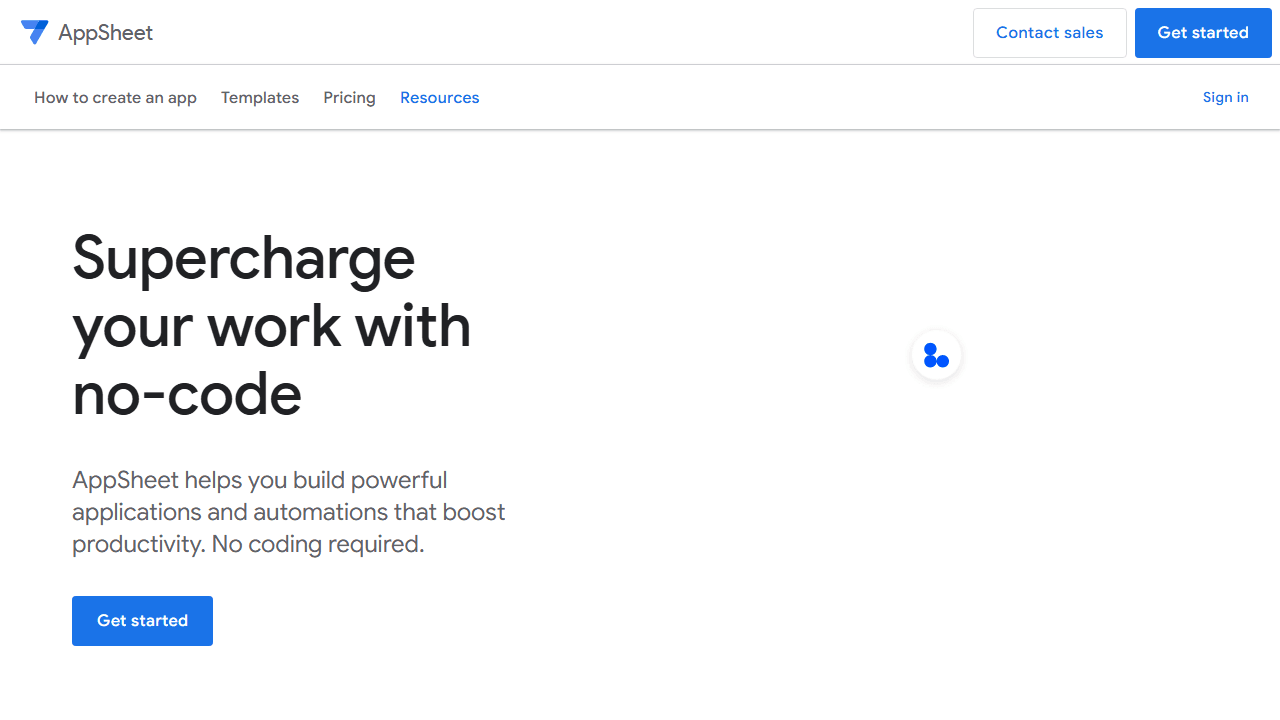 Screenshot of Is appsheet.com scam or legitimate?