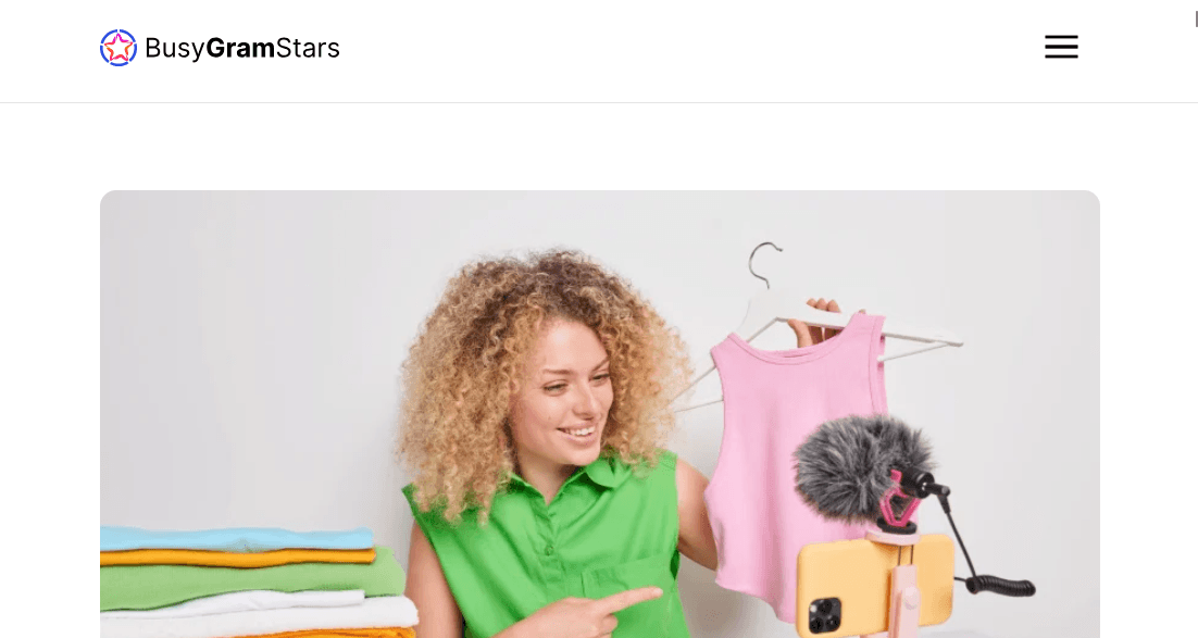 Screenshot of Is busygramstars.com scam or legitimate?
