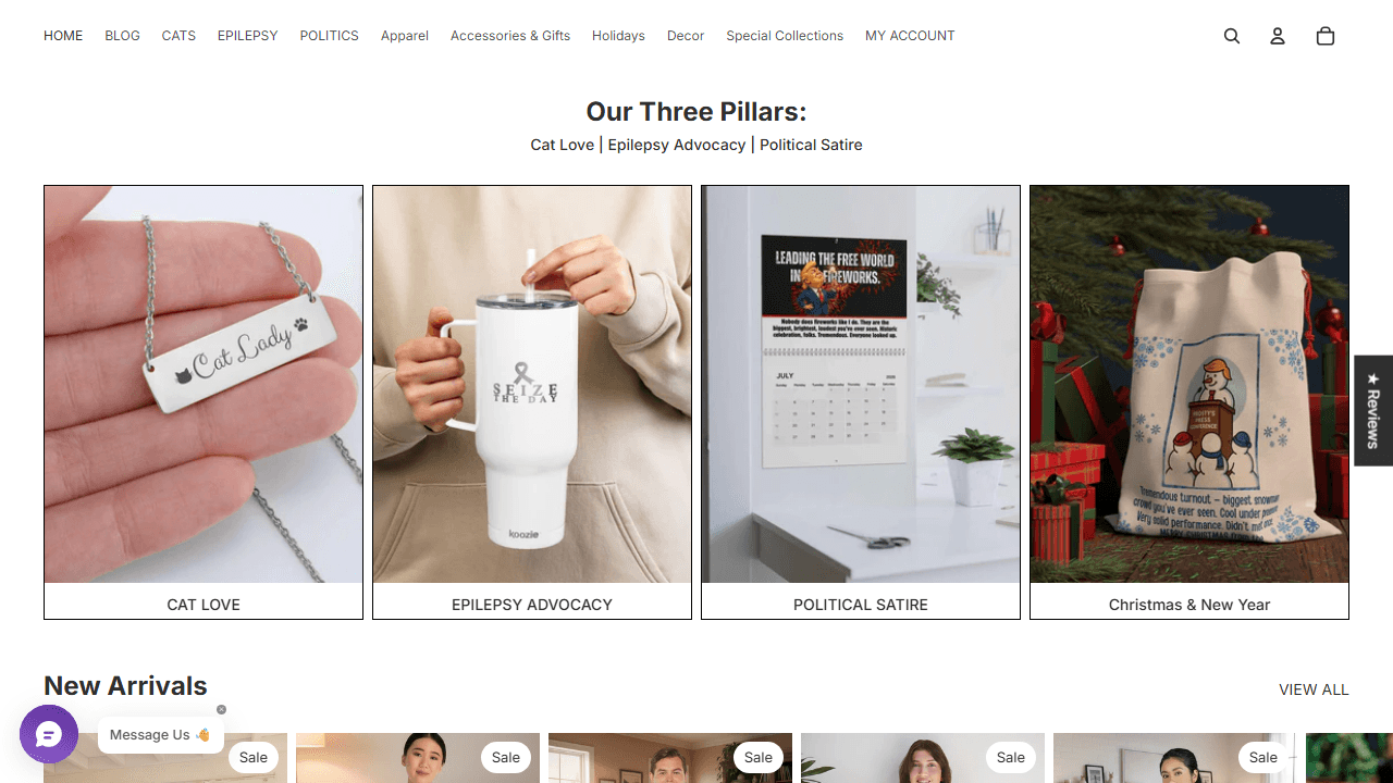 Screenshot of Is epileptical.com Scam or Legitimate?