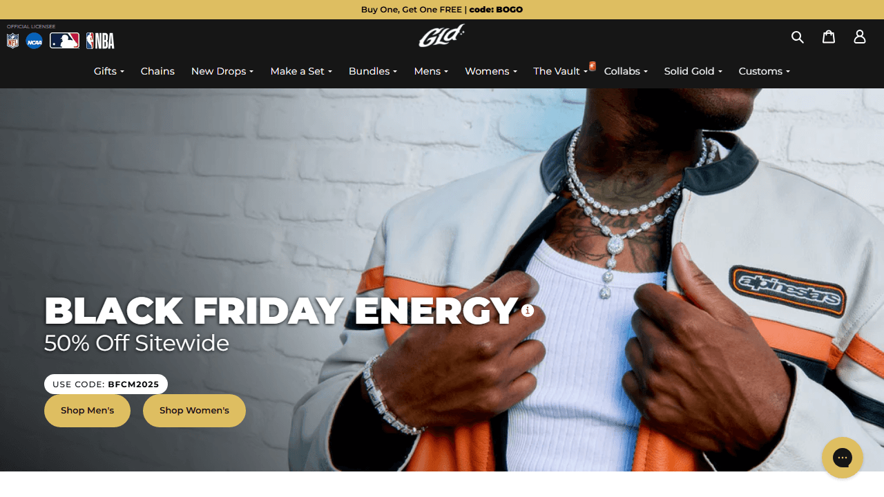 Screenshot of Is gld.com scam or legitimate?