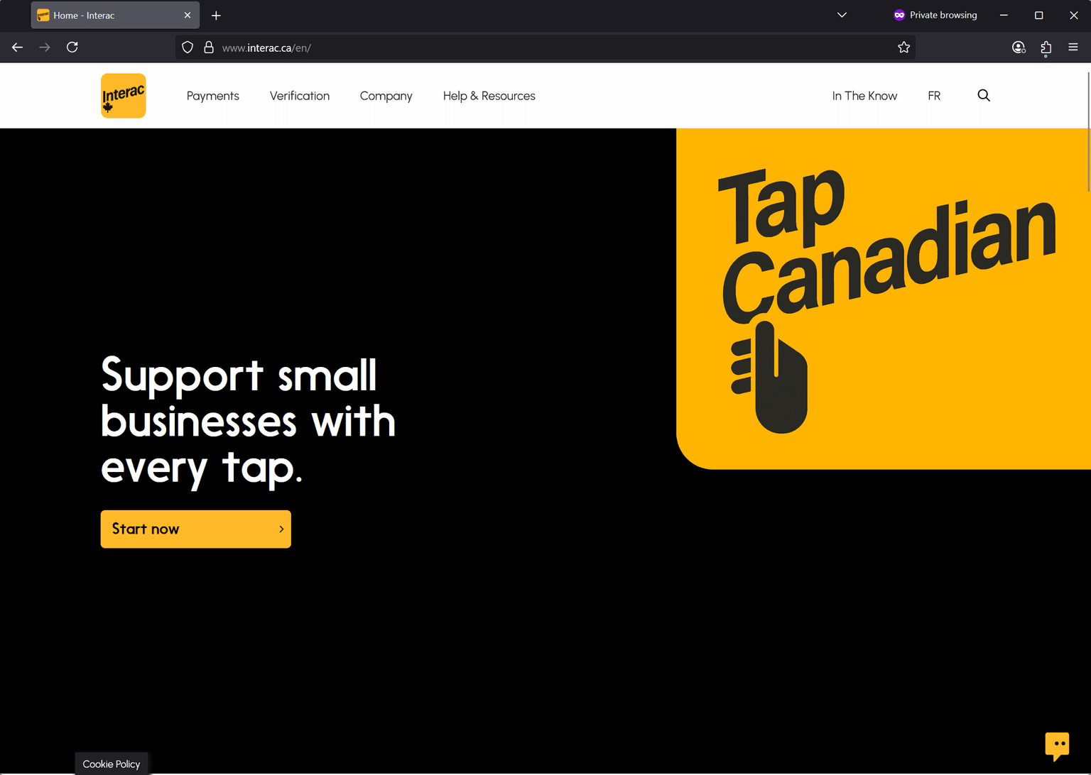 Screenshot of Is interac.ca scam or legitimate?
