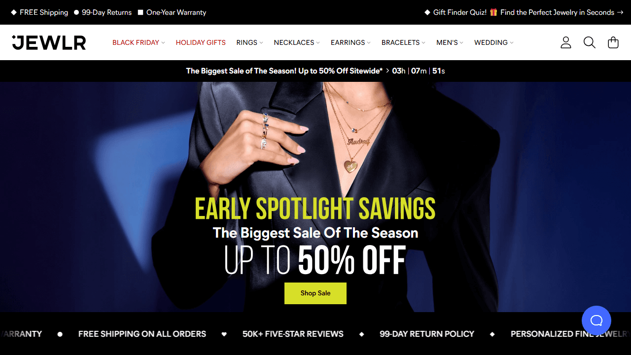 Screenshot of Is jewlr.com scam or legitimate?