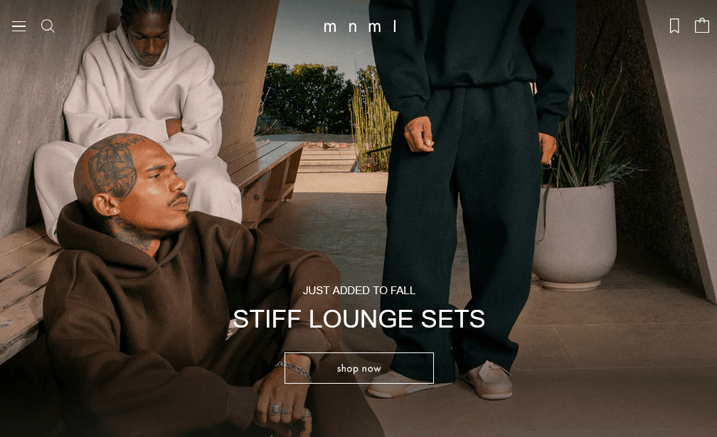 Screenshot of Is mnml.la scam or legitimate?