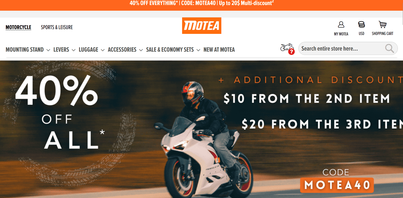 Screenshot of Is motea-shop.com scam or legitimate?