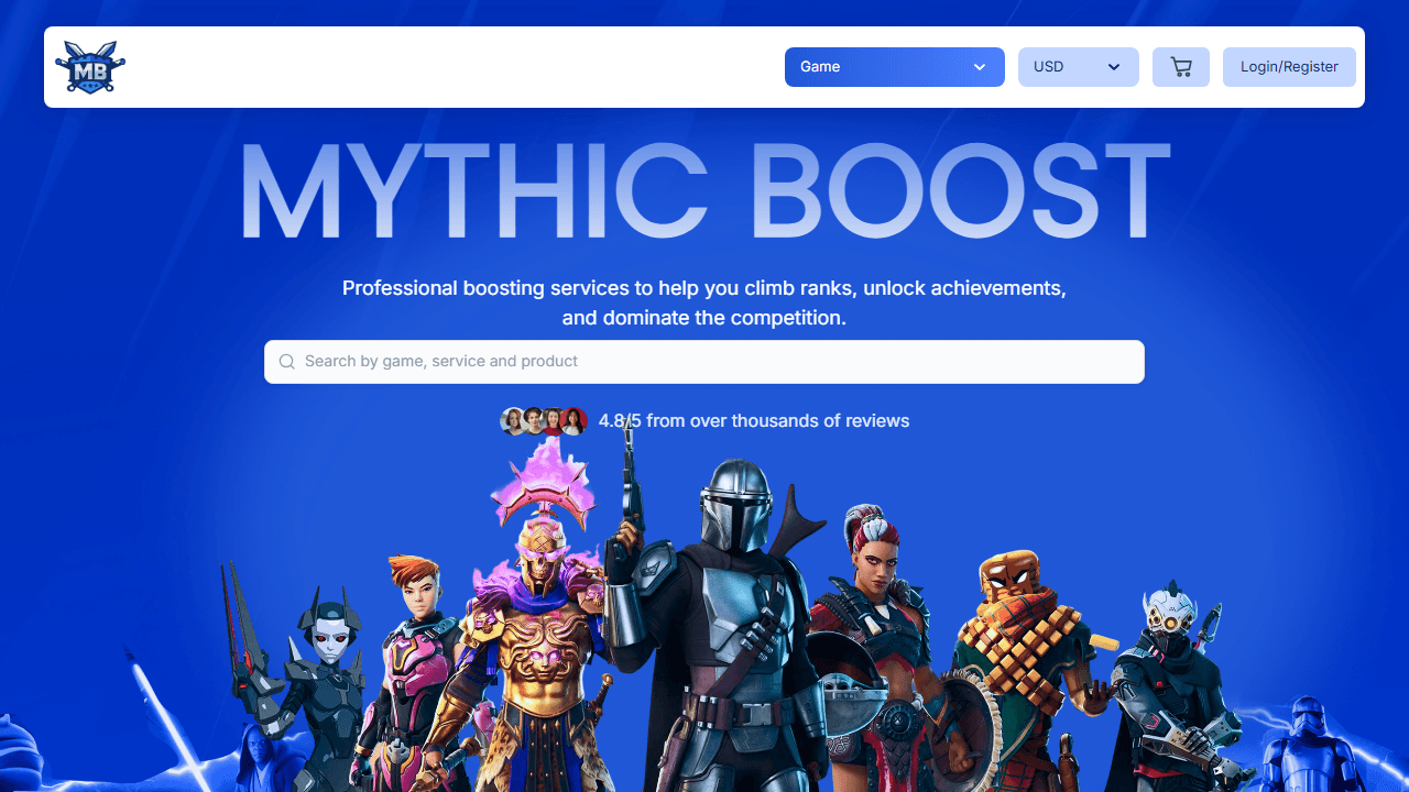 Screenshot of Is mythicboost.com Scam or Legitimate?