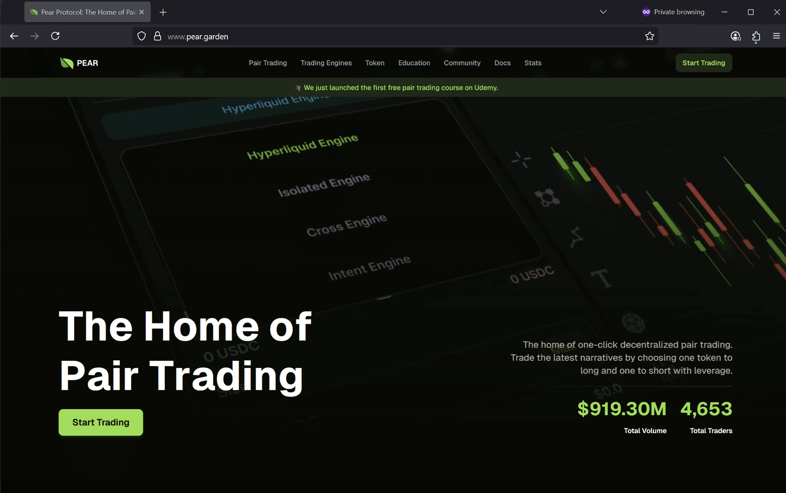 Screenshot of Is pear.garden scam or legitimate?