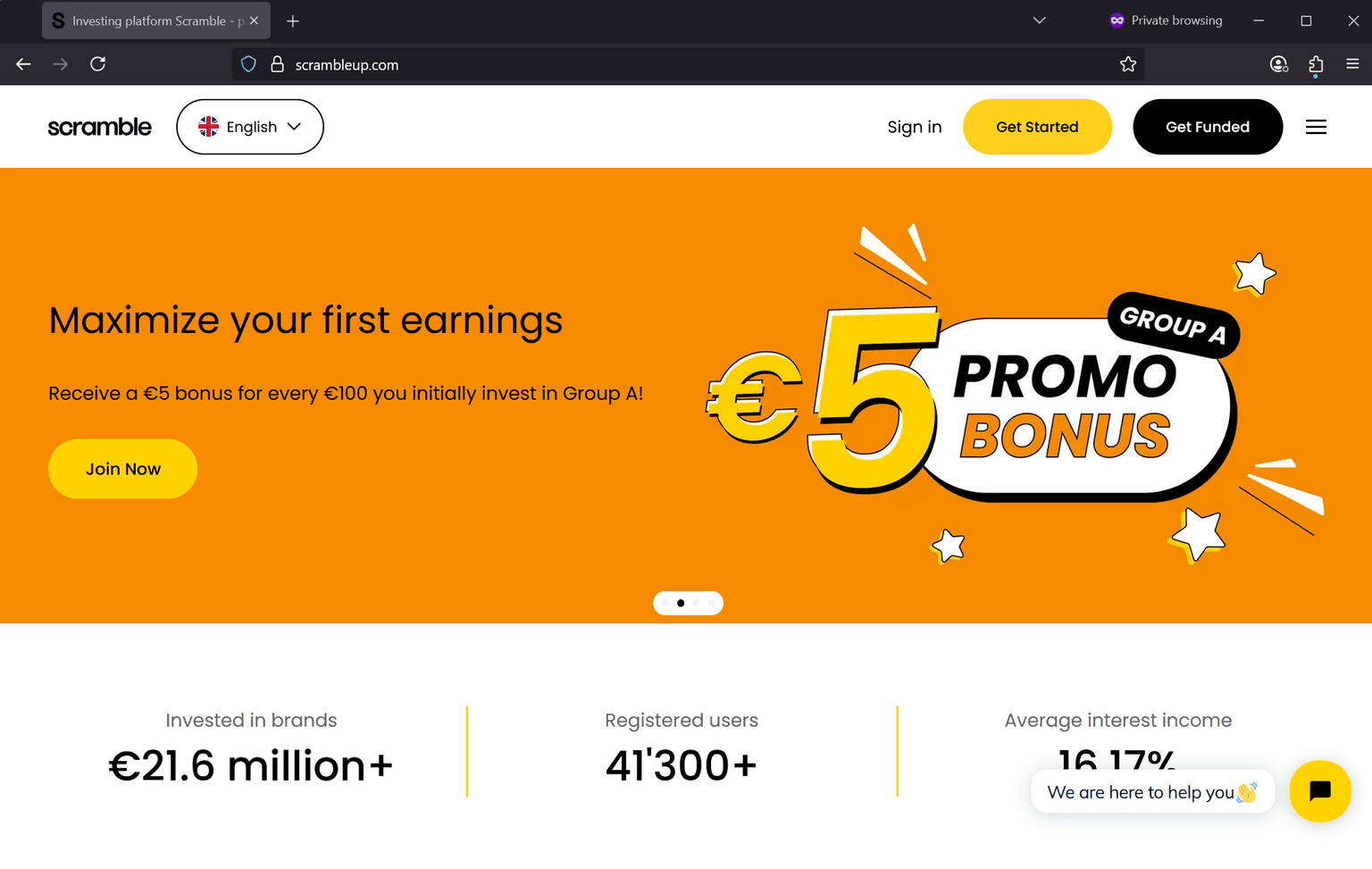 Screenshot of Is scrambleup.com scam or legitimate?