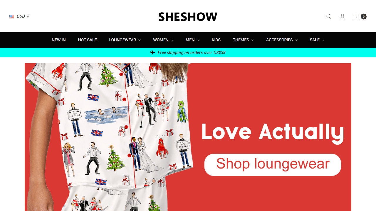 Screenshot of Is sheshow.com scam or legitimate?