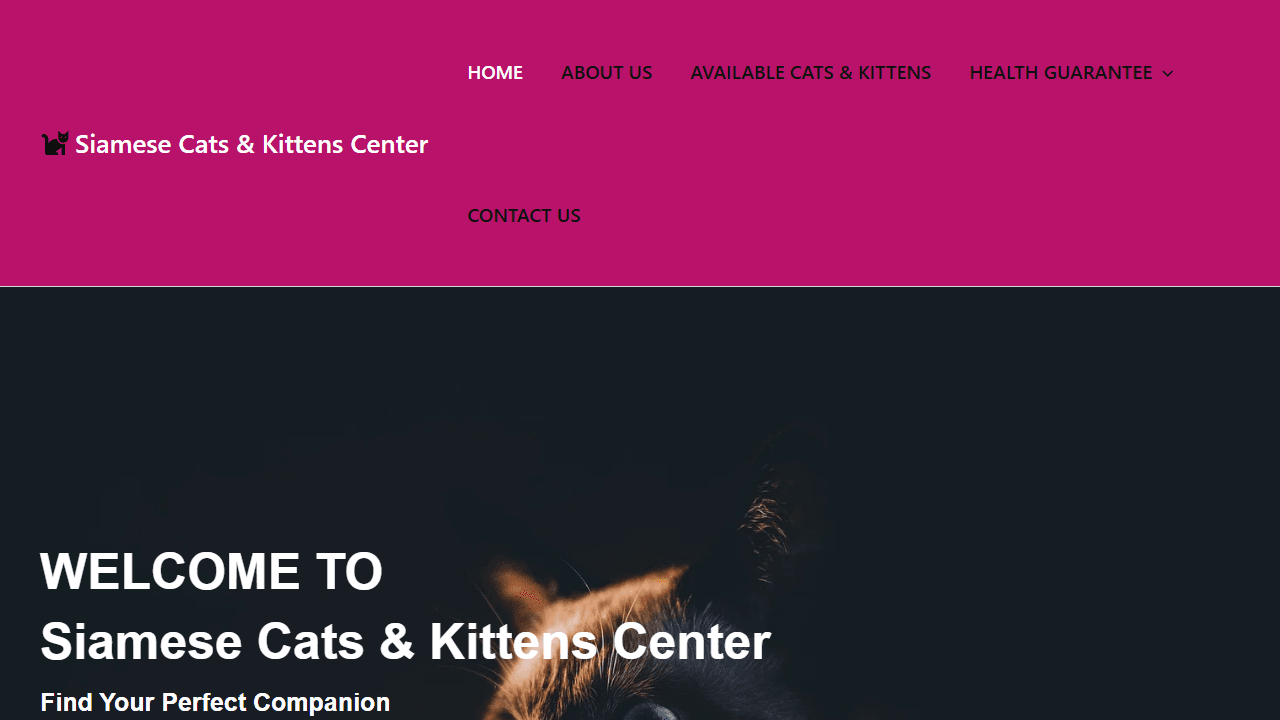 Screenshot of Is siamesecatsandkittenscenter.com scam or legitimate?