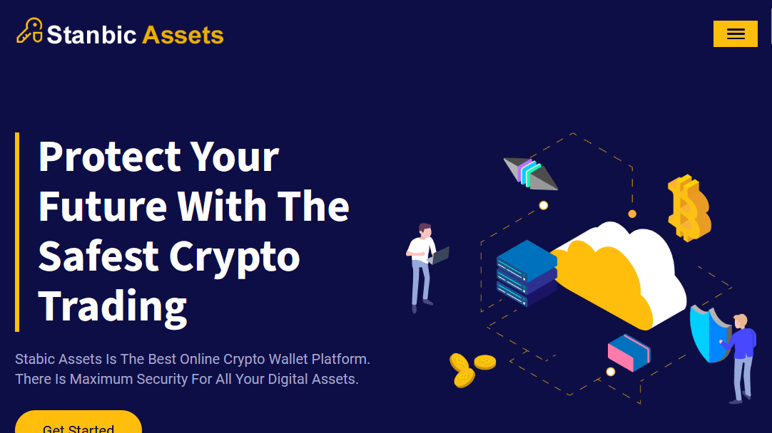 Screenshot of Is stanbicassets.web.app scam or legitimate?