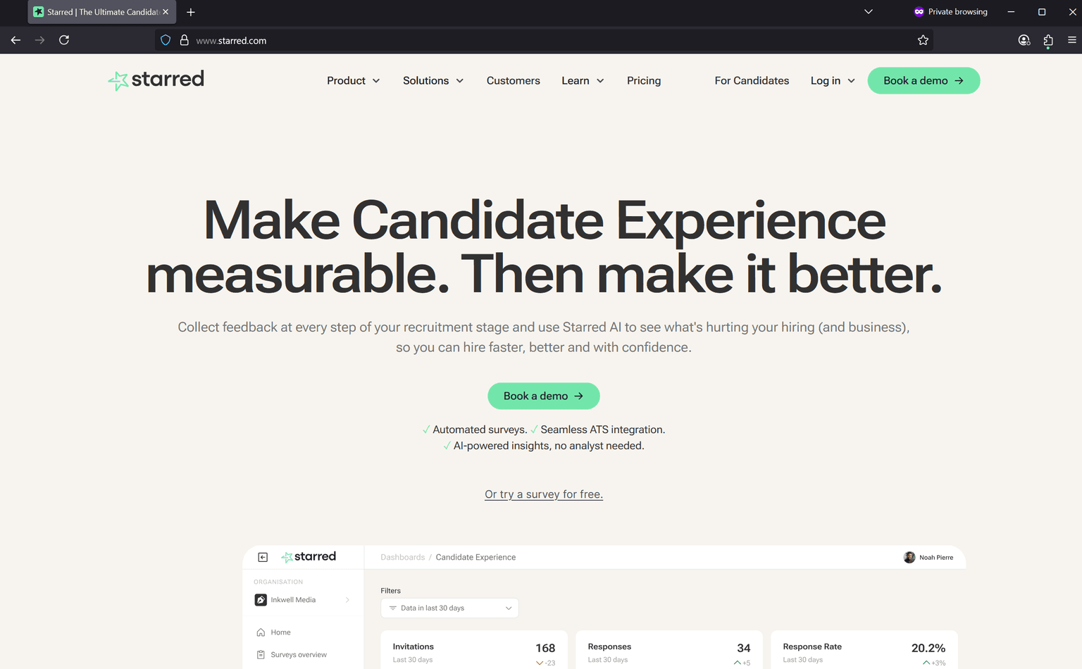 Screenshot of Is starred.com scam or legitimate?
