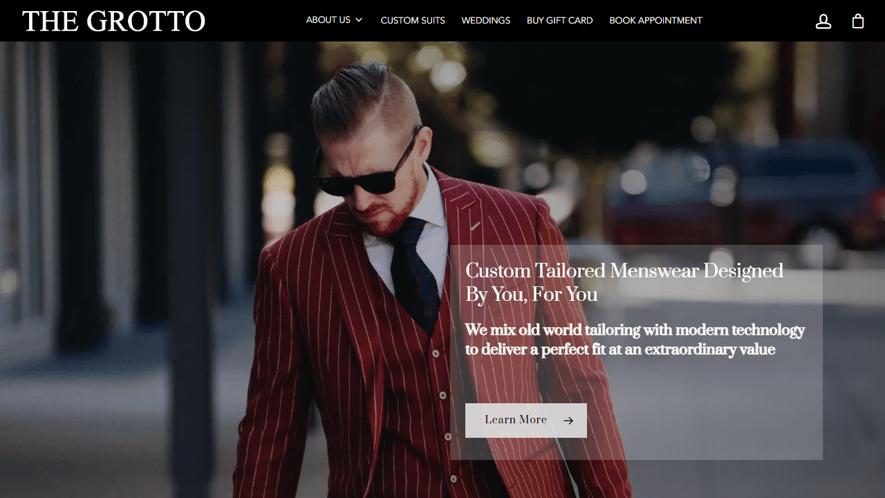 Screenshot of Is thegrottomenswear.com Scam or Legitimate?