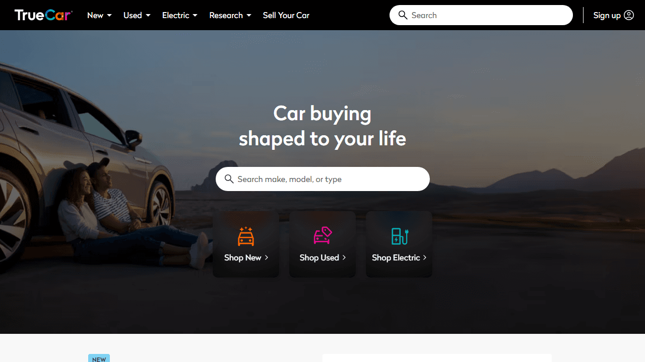 Screenshot of Is truecar.com scam or legitimate?