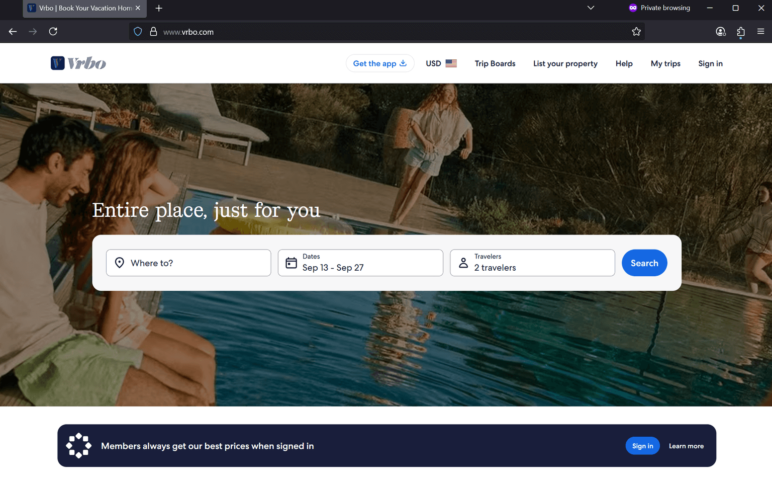 Screenshot of Is vrbo.com scam or legitimate?