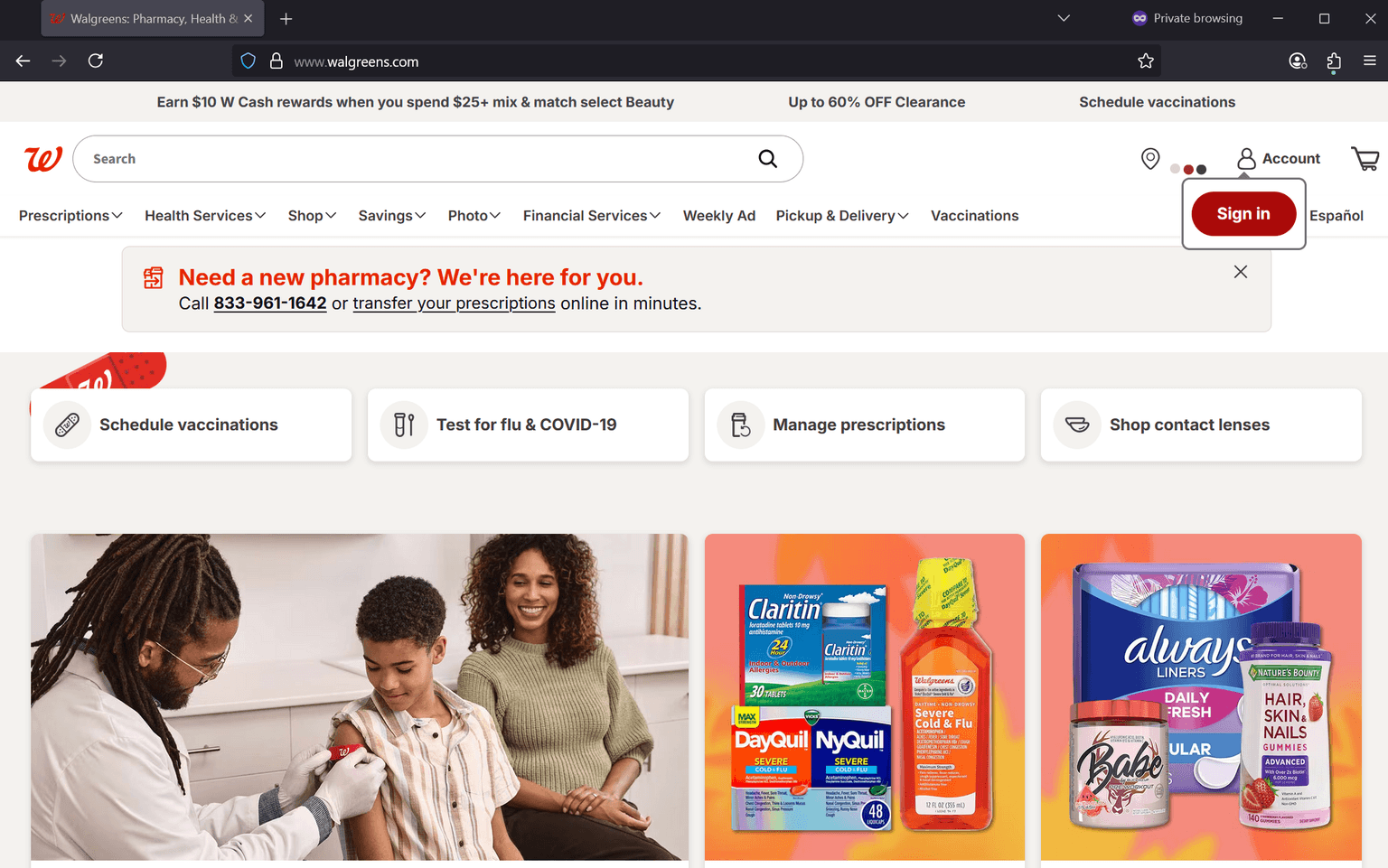 Screenshot of Is walgreens.com scam or legitimate?