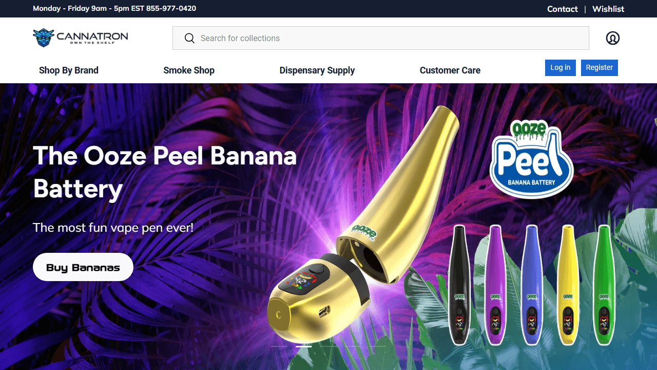 Screenshot of Is cannatron.com Scam or Legitimate?