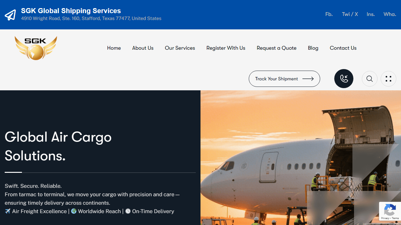 Screenshot of Is sgkglobal.com scam or legitimate?
